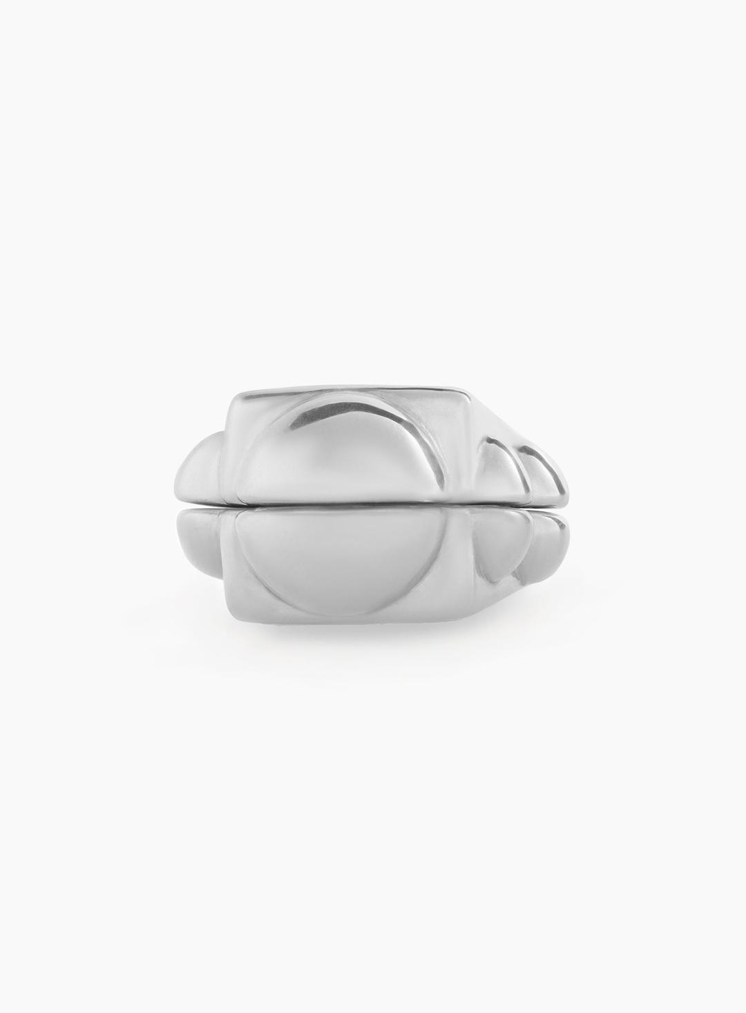 "Best Of Both Worlds" Silver Ring - S