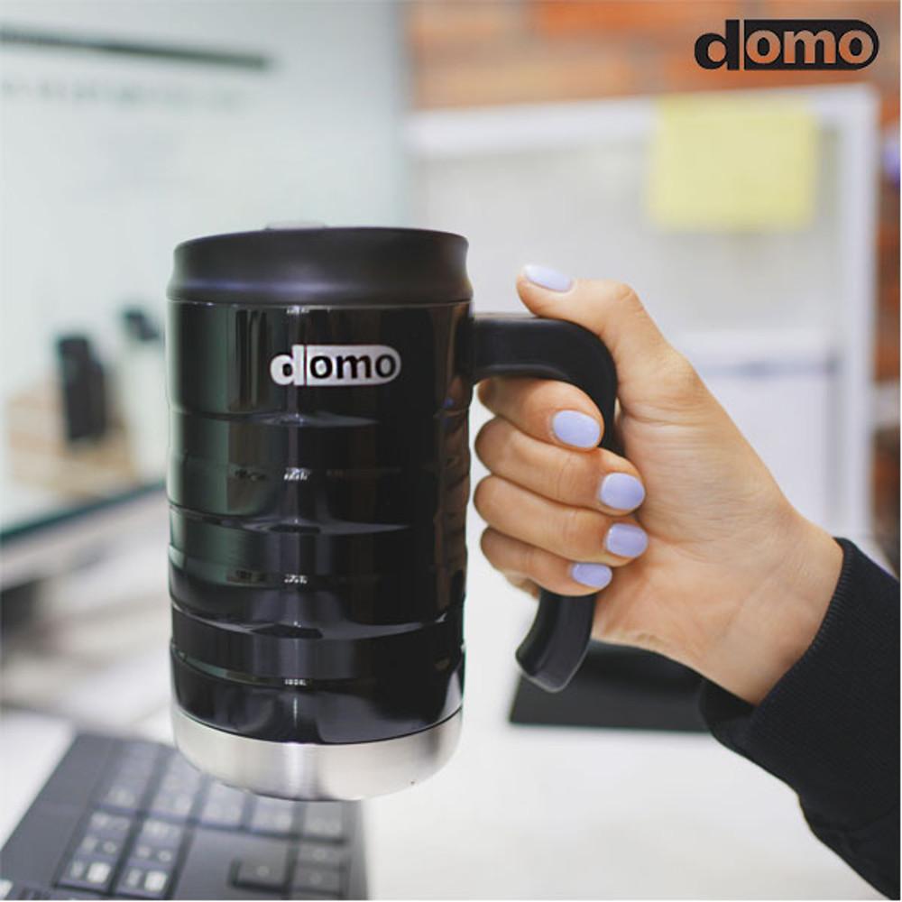 도모 텀블러 보온보냉컵 손잡이텀블러 470ml