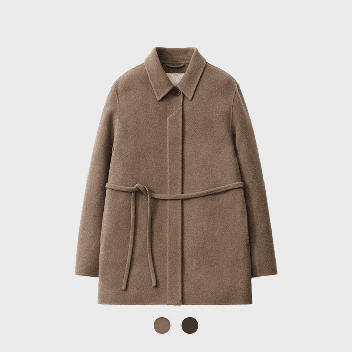W Handmade Half Coat - 2 Color