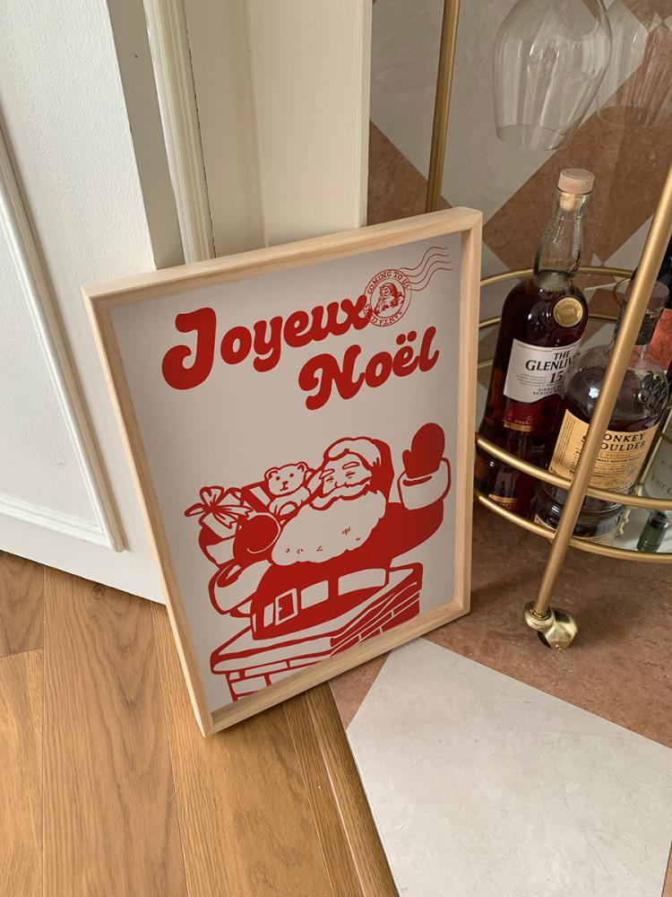 클래식 산타 포스터