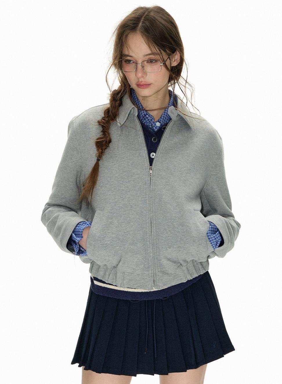 NECY STUDIO Air Layer Basic Polo Jacket