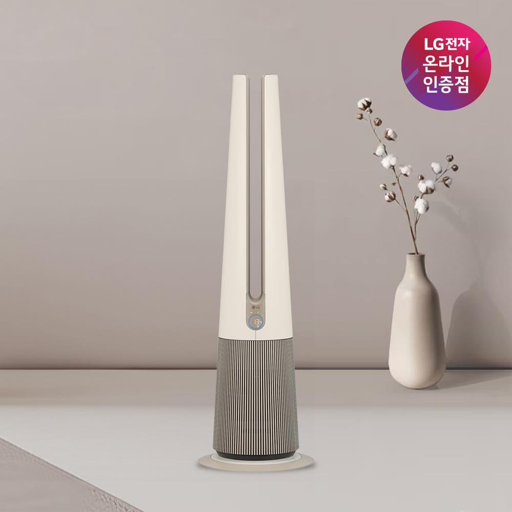 [혜택가 84만원대] LG 공식판매점 퓨리케어 오브제컬렉션 에어로타워 HIT FS065PSKA 온풍겸용 