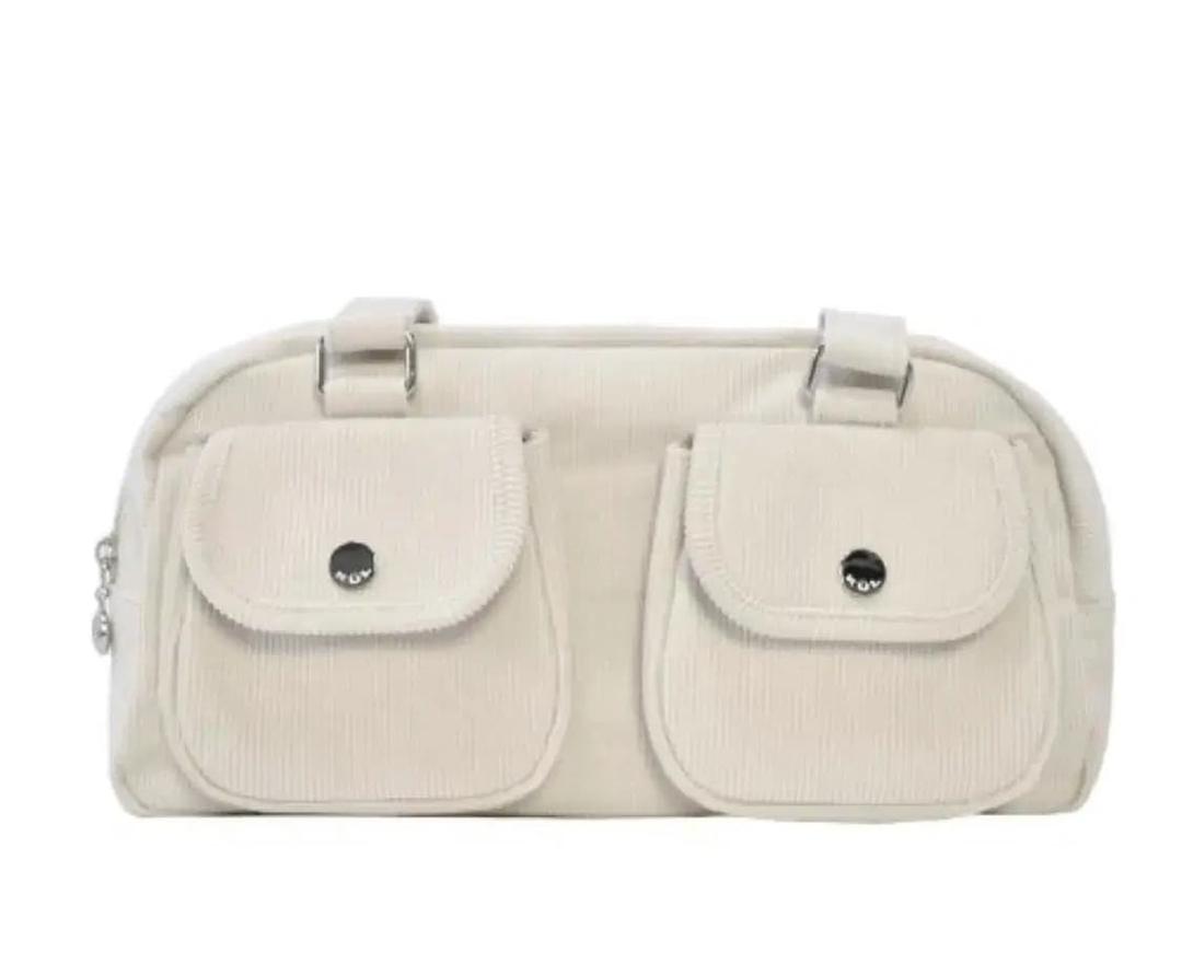 kuel kul 포켓백 숄더백 아이보리 크림 | 후루츠패밀리