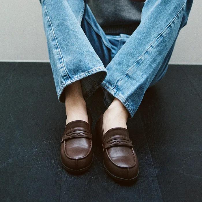 [당일출고][단독]me007 signature round classic penny loafer 시그니처 클래식 라운드 페니로퍼 3color