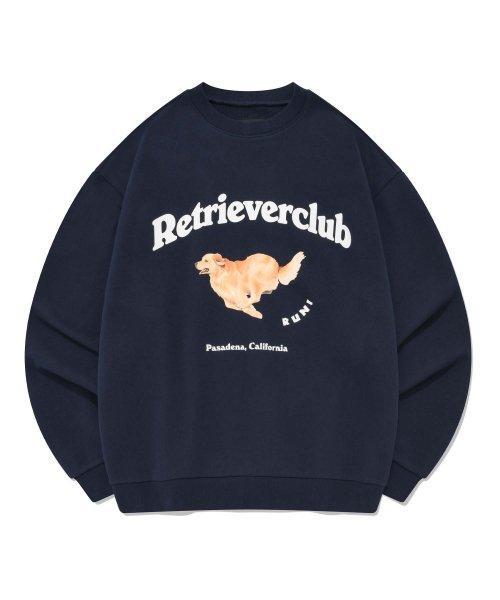 RUNNING RETRIEVER CREWNECK [NAVY]