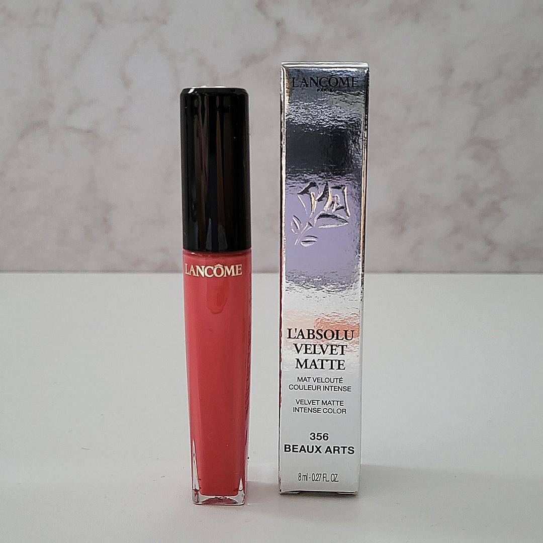 랑콤 압솔뤼 글로스 벨벳 마뜨 356 쏘코랄 Beaux Arts