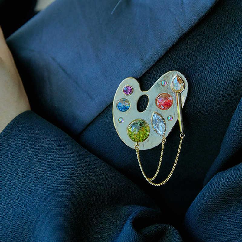 Palette Snowball Brooch