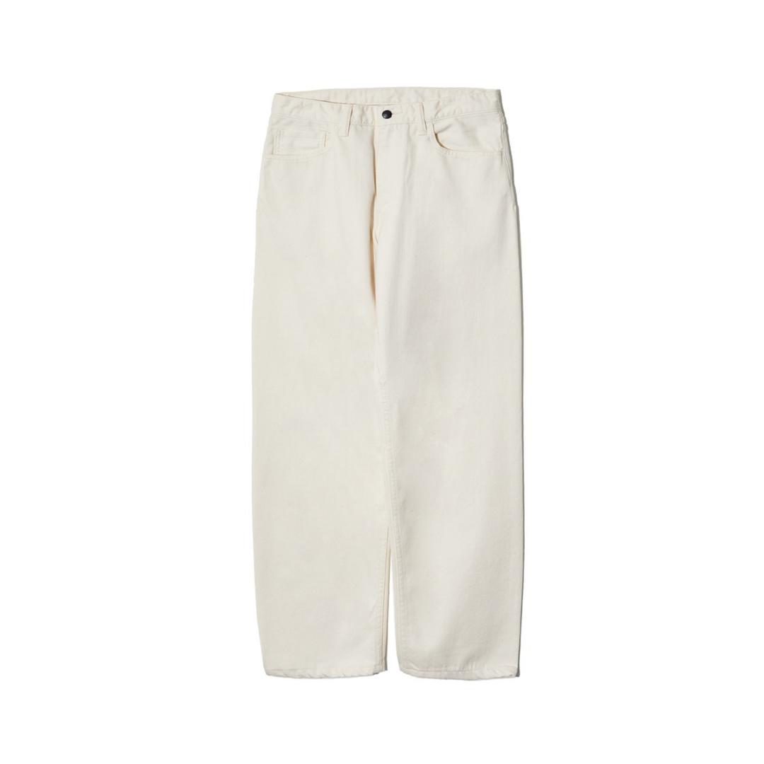 5POCKETS STRAIGHT DENIM PANTS (NATURAL)