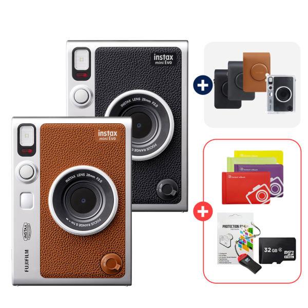 [정품]인스탁스 미니 에보(충전단자 C/B타입) 케이스+3종선물/폴라로이드 카메라
