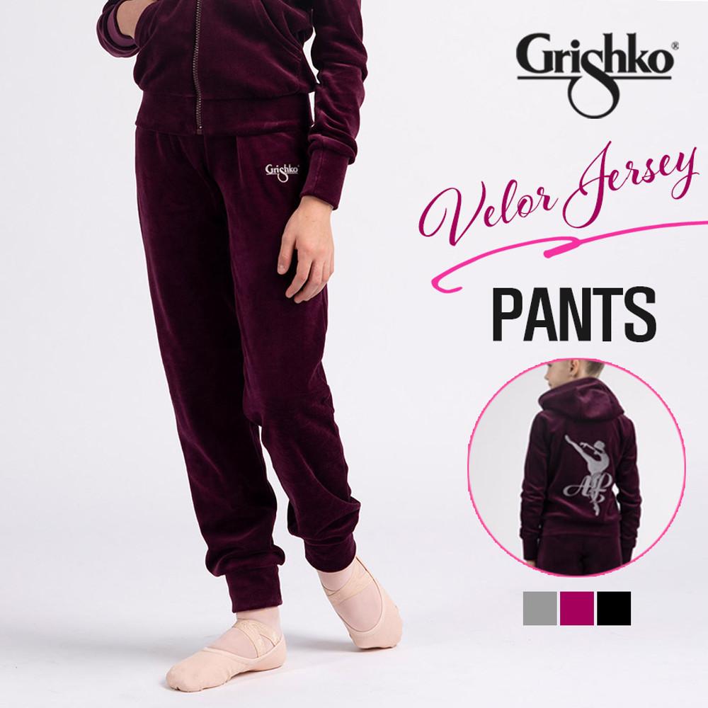 [Grishko] 그리쉬코 아카데미 스타일 벨루어 팬츠 (DA1482V)