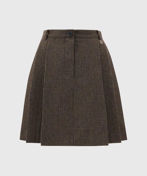 맨디 쇼트 플리츠 스커트 / MANDY SHORT PLEATS SKIRT_2colors