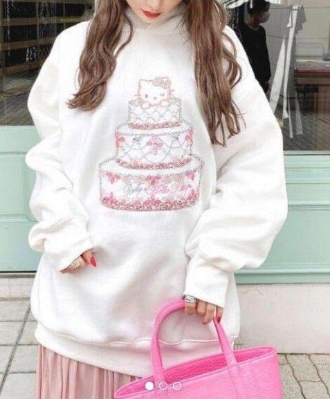 Rady Hello Kitty　フーディ パーカー Free size