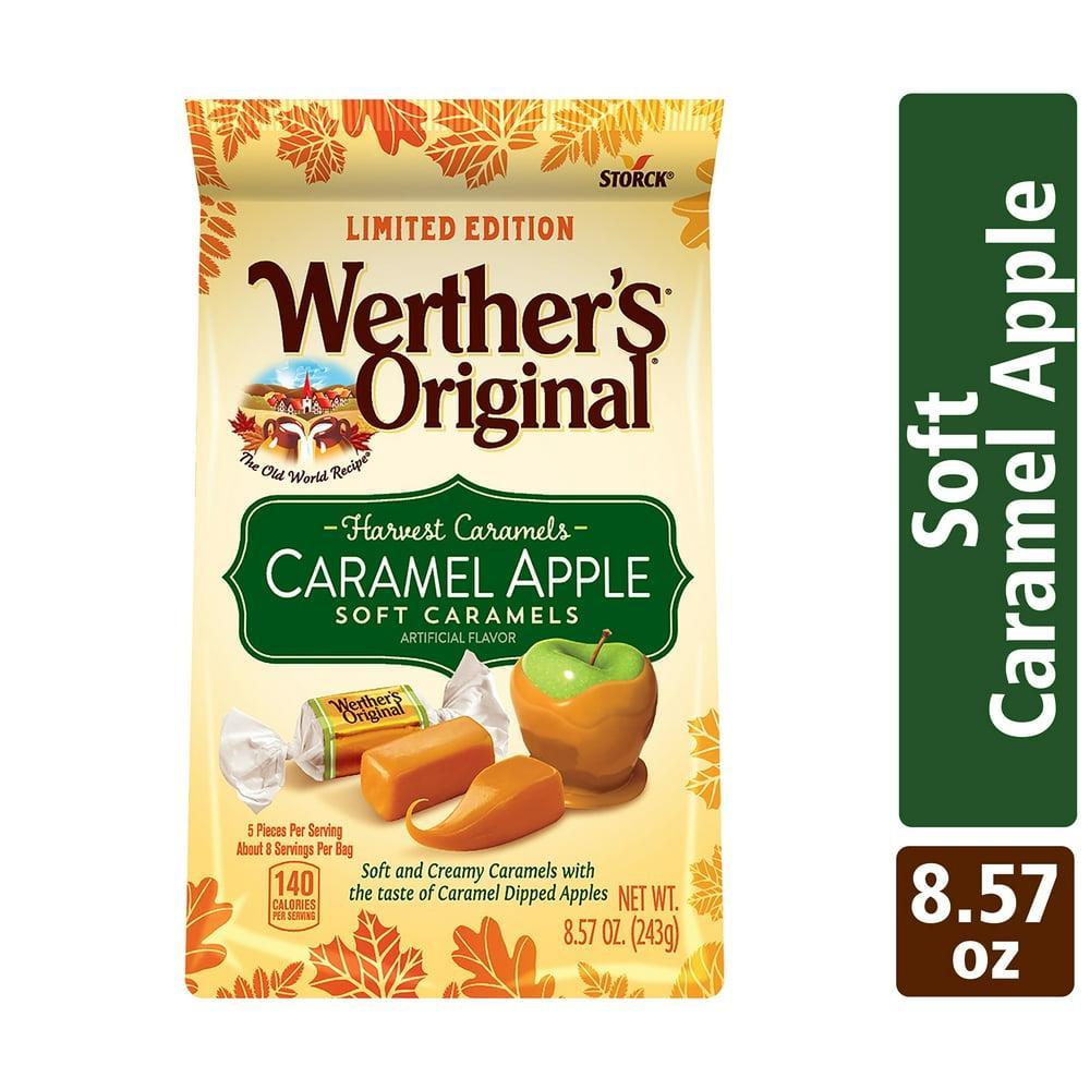 웨더스 오리지날 하베스트 카라멜 애플 소프트 카라멜 243g 2팩 Werthers Original Harvest Caramel Apple Soft Caramel [원산지:미국]