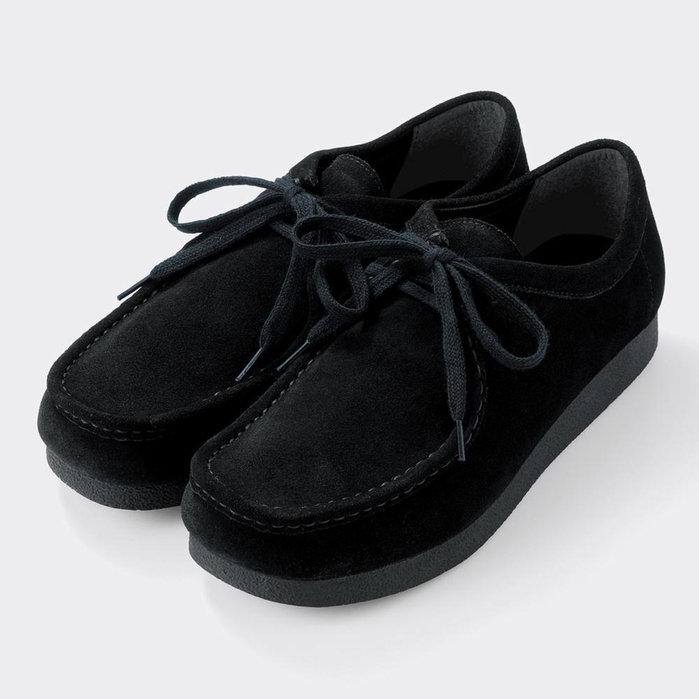 GU公式 | リアルレザーモカシンシューズ