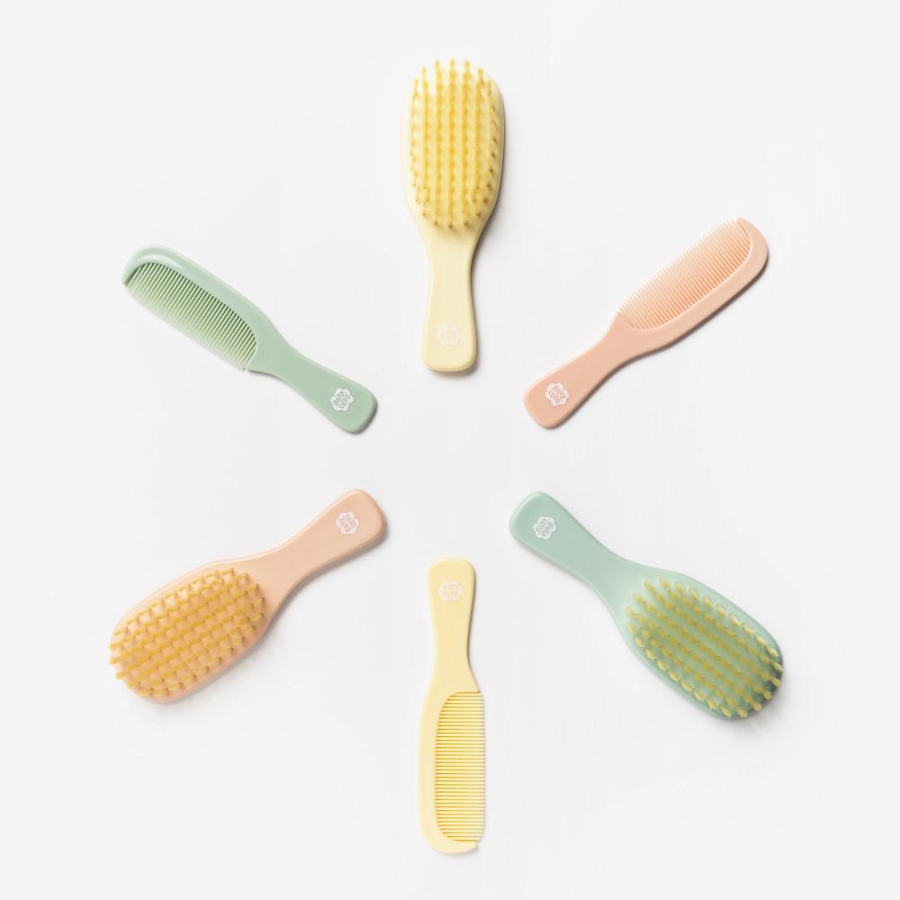 NEW 베이비클라우드 항균 인증받은 신생아 아기 유아 소프트 브러쉬 SET