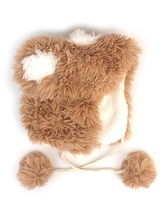 Monster Fur Beige Balaclava 바라클라바