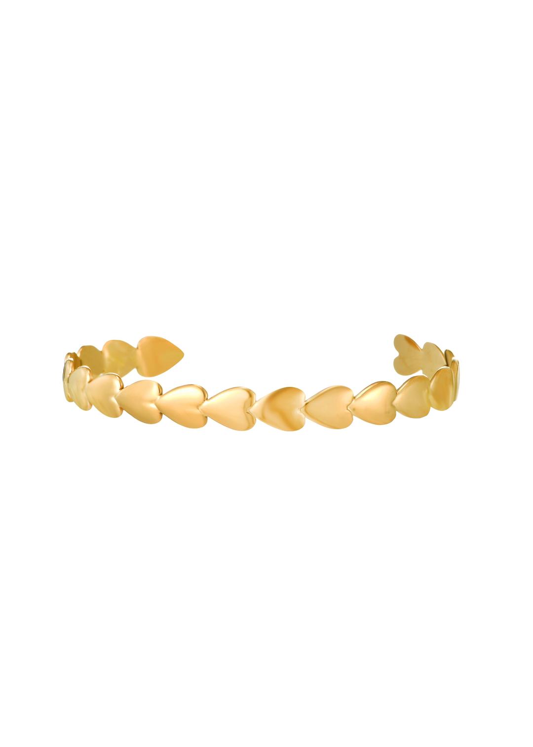 Heart Siesta Golden Bracelet
