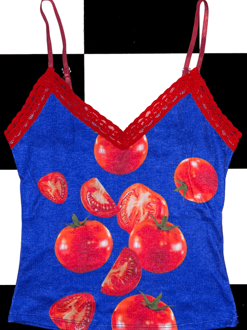 TOMATO POINTELLE CAMI