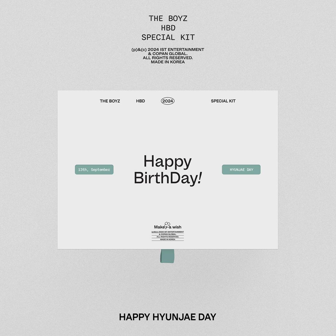 더보이즈 - THE BOYZ HBD HYUNJAE SPECIAL KIT