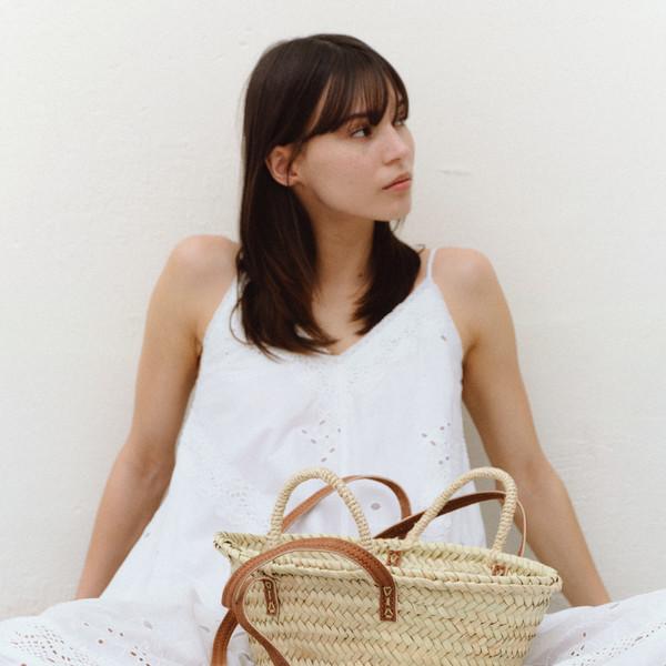 Two Handle Marche Bag - 투핸들 마르쉐백 브라운 2Size