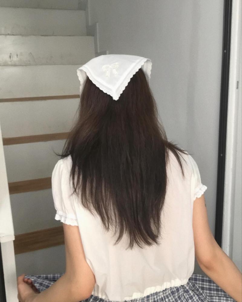[shopaoe] ribbon bonnet 리본보닛