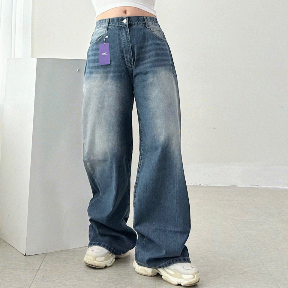 501 기획상품! ykk 들뜸없는 인생 와이드 청바지 (S~3XL 기장별)