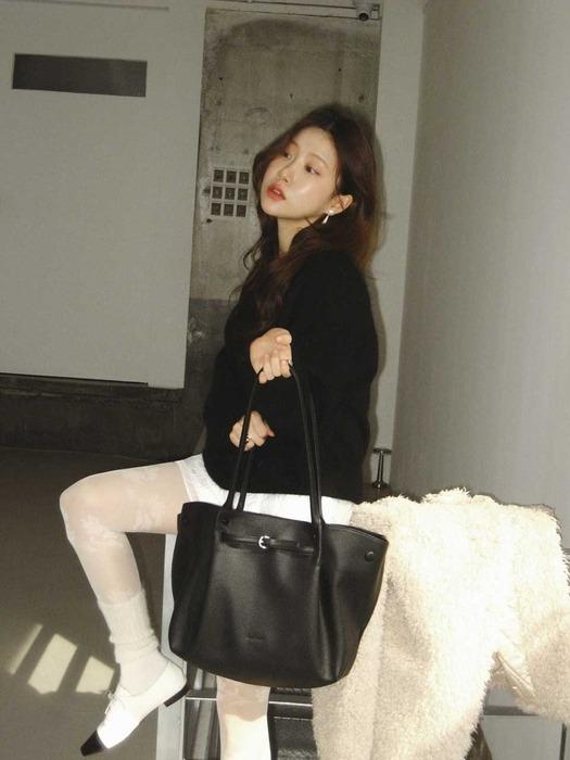 Blooming Shopper Bag Black 블루밍 쇼퍼백 블랙