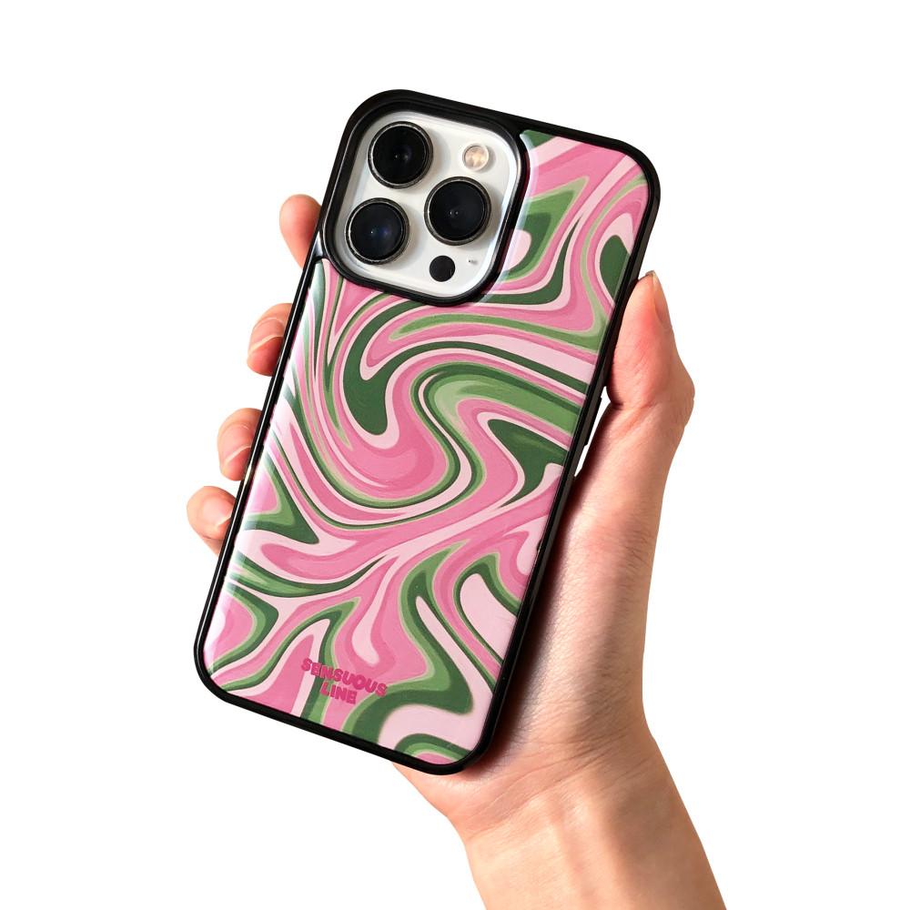 [Bumper] 에폭시 마블링 폰케이스 Marbling Phone Case (TULIP)