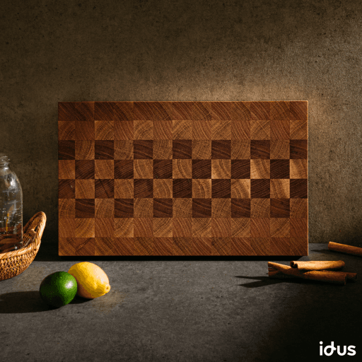 유칼립투스 오크 체스 엔드그레인 도마