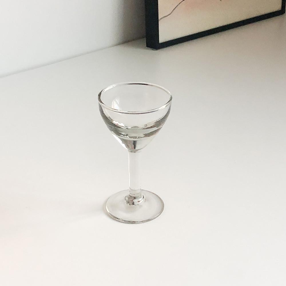 [vintage] 클리어 레트로 아페리티프 잔 (40's aperitif glass)