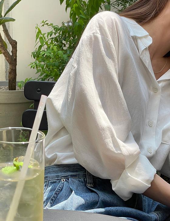 [라이크먼트] 캐닛 썸머 소프트 린넨 루즈핏 셔츠 (SH) - 6color