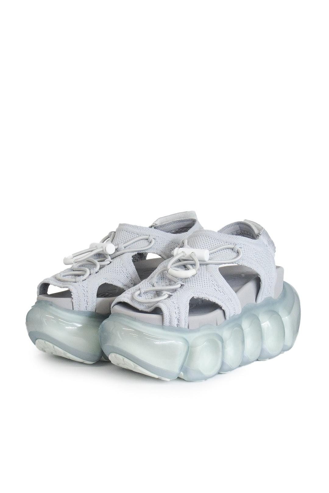 "Jewelry" Bubble Sandal / Gray - Gray / 39（25.0cm）