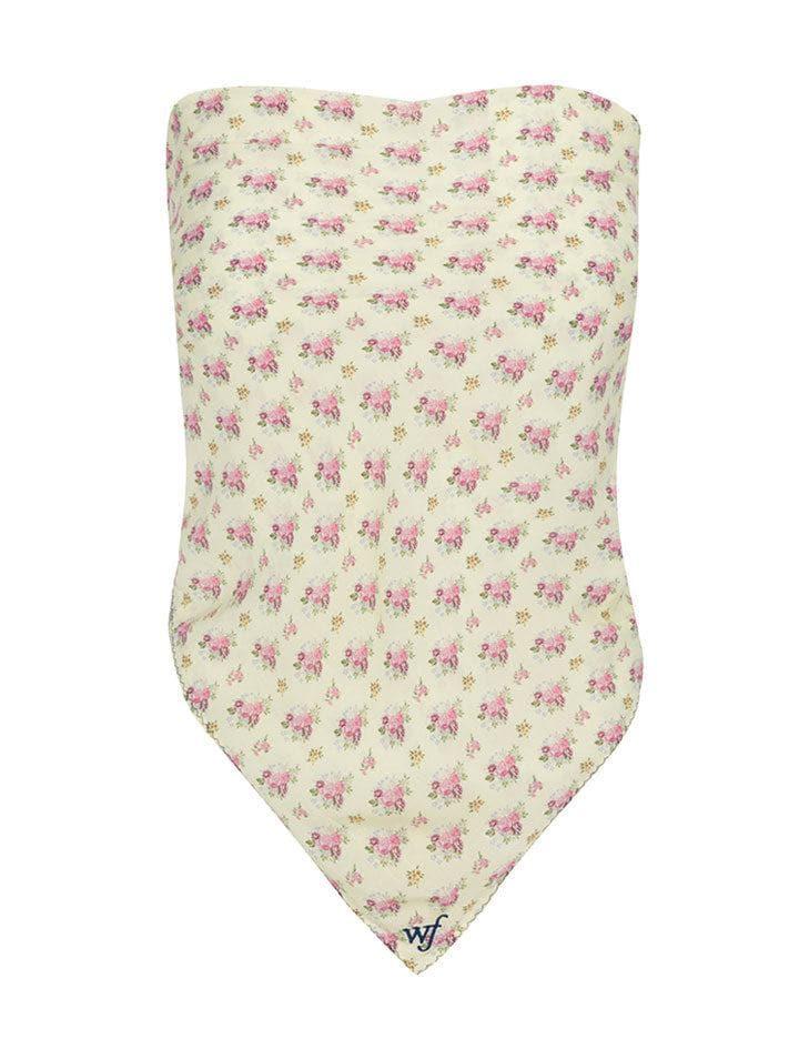 Vintage Floral Scarf