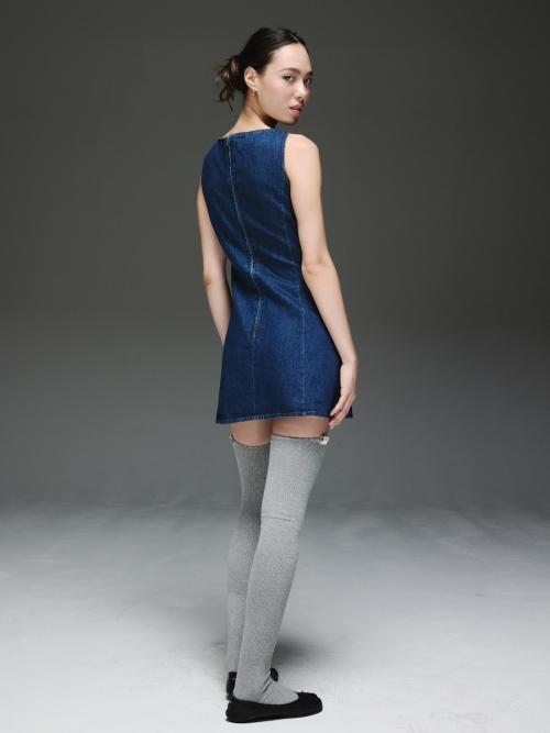 THE CHLOE DRESS (DEEP BLUE)