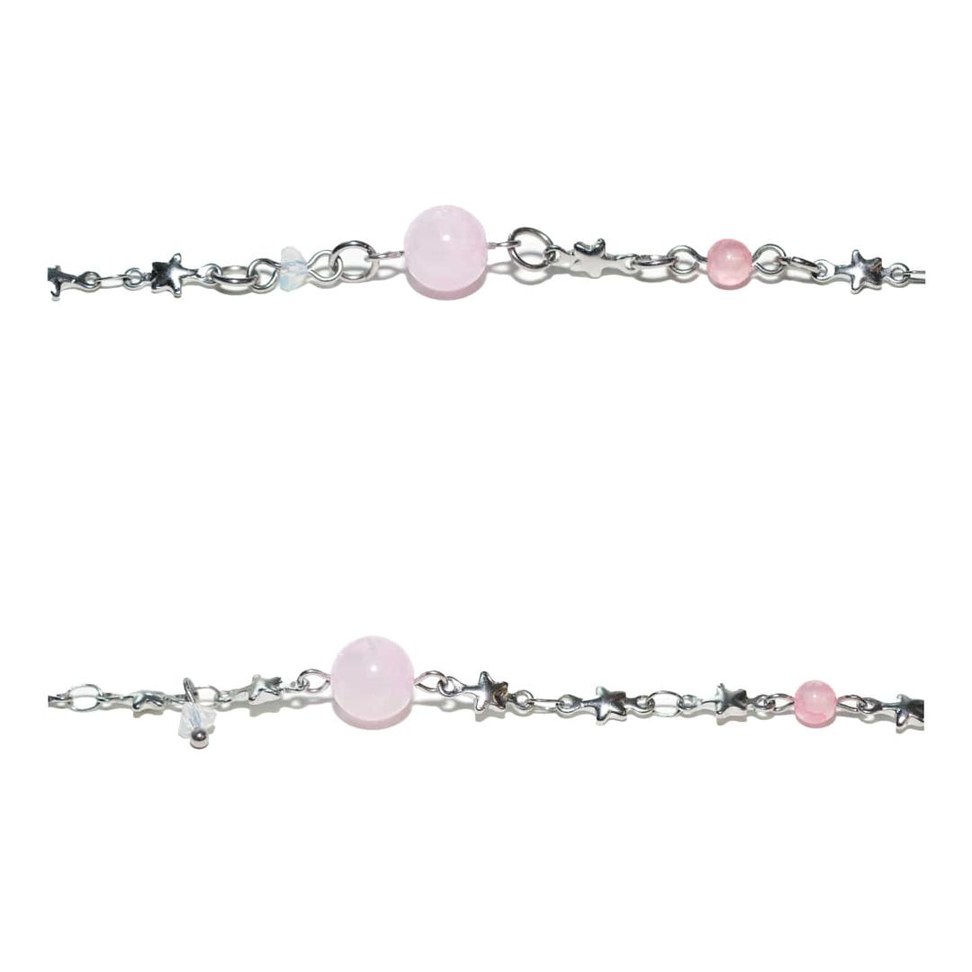 colorful planet. OCTOBER pink planet [bracelet, necklace, ring]