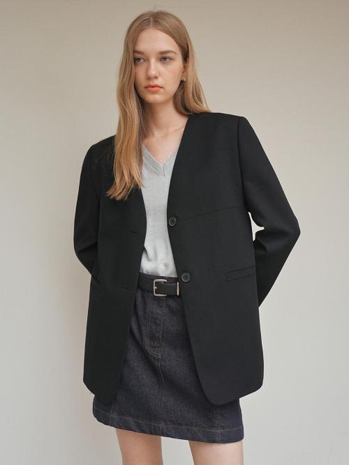 온앤온(ON&ON)  Collarless Stitch Jacket NEW4XJ258_10 - 사이즈 & 후기 | 무신사