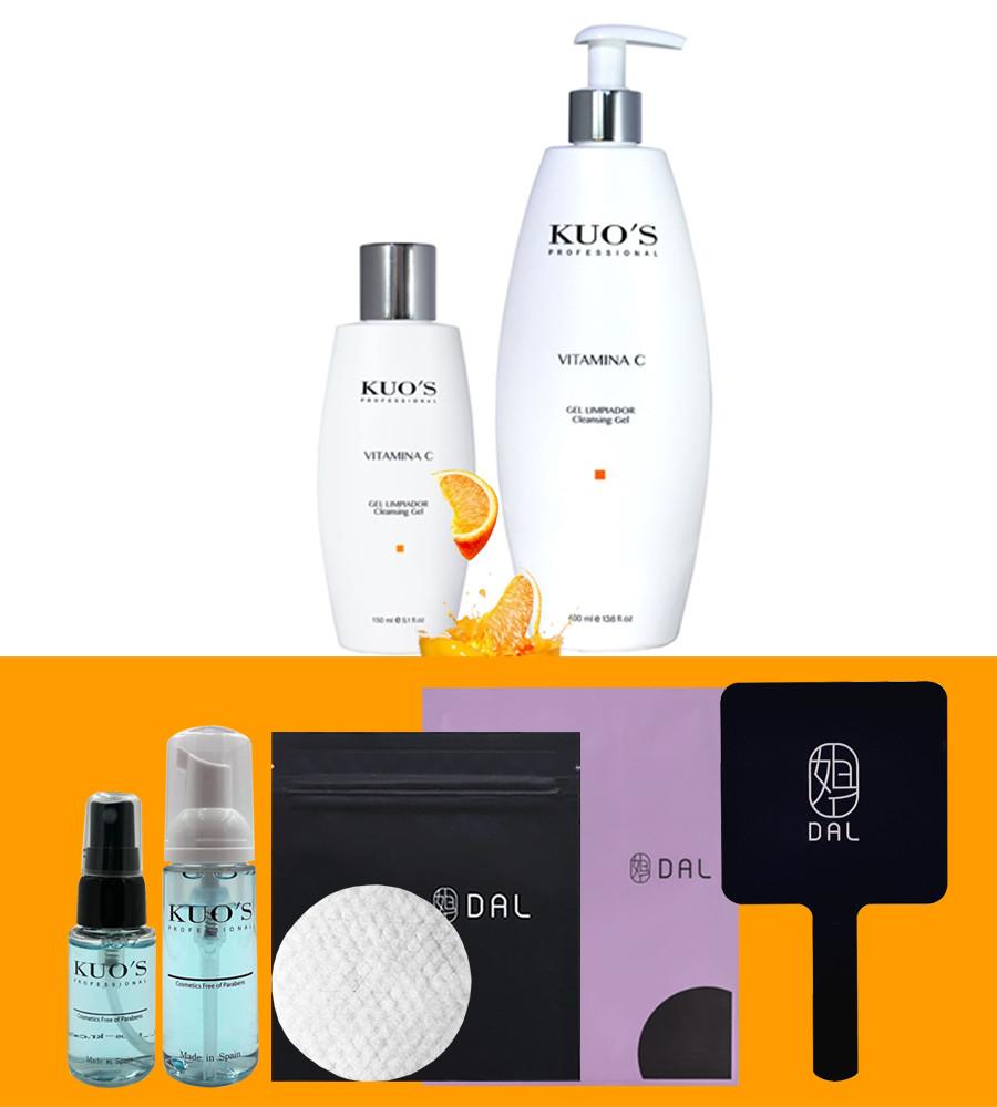 [KUO'S] 쿠스 클렌징 젤 비타민C 400ml (멀티 딥클렌저)+추가선택