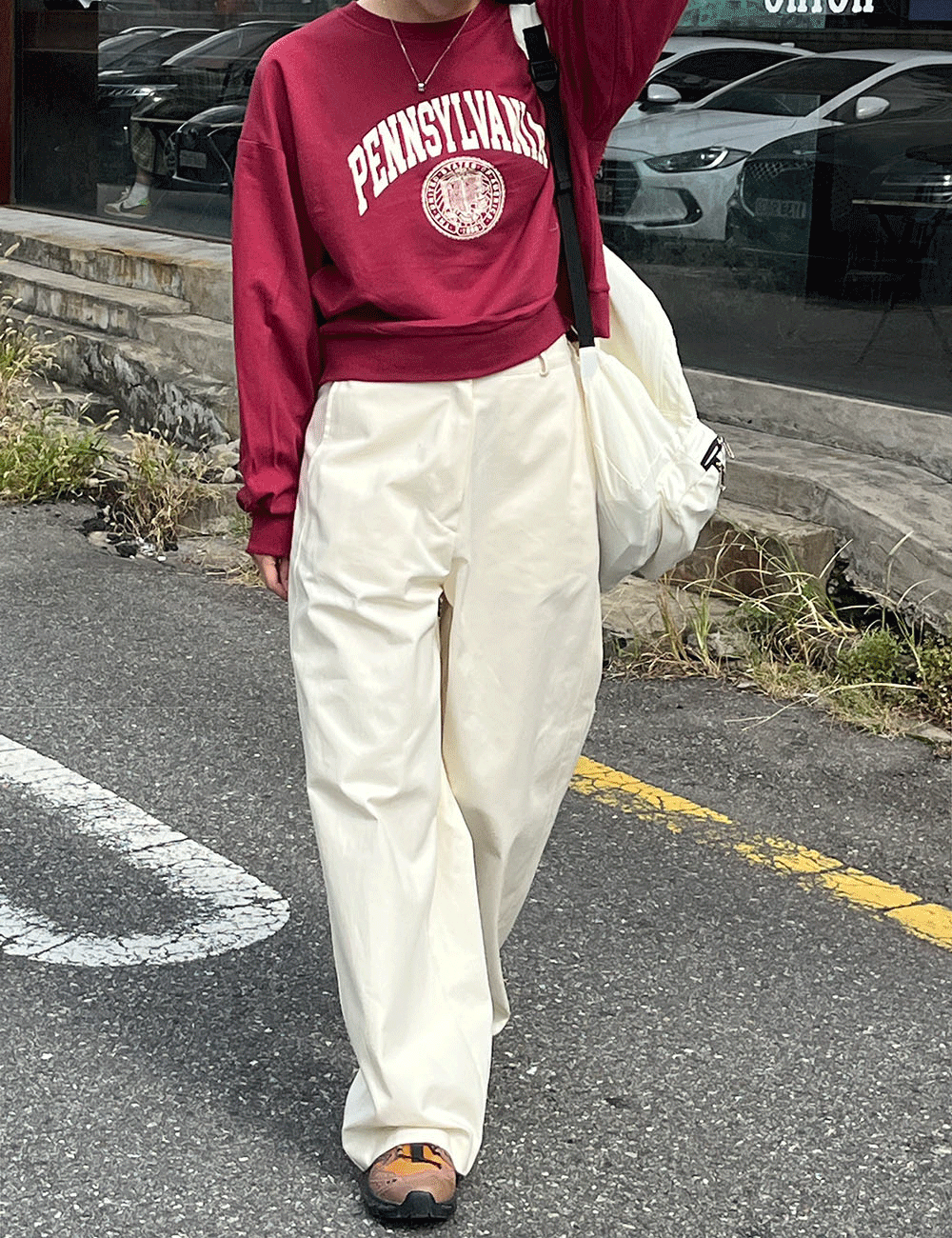 비죠 코튼 슬랙스(2color)