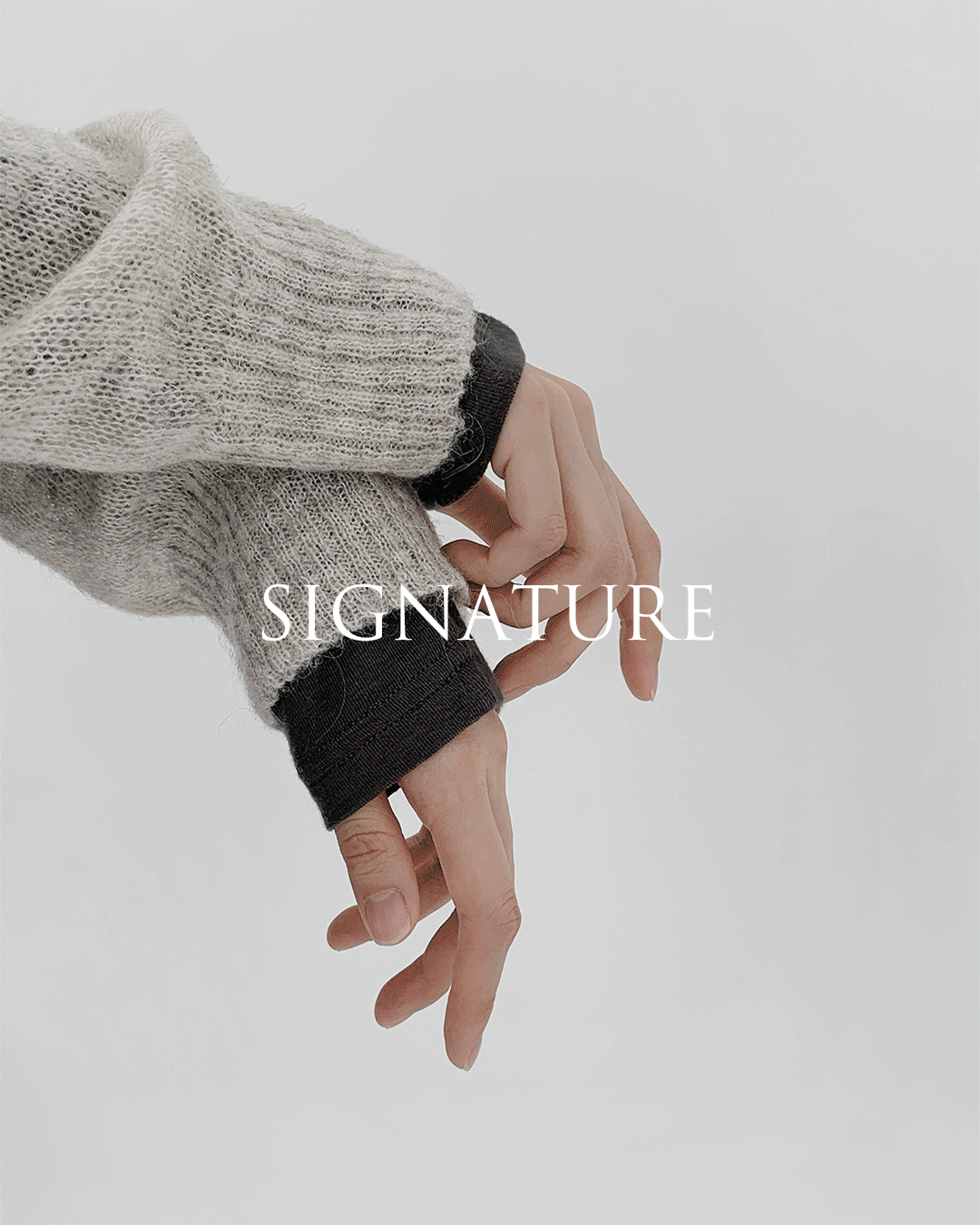 Signature wool tencel tee