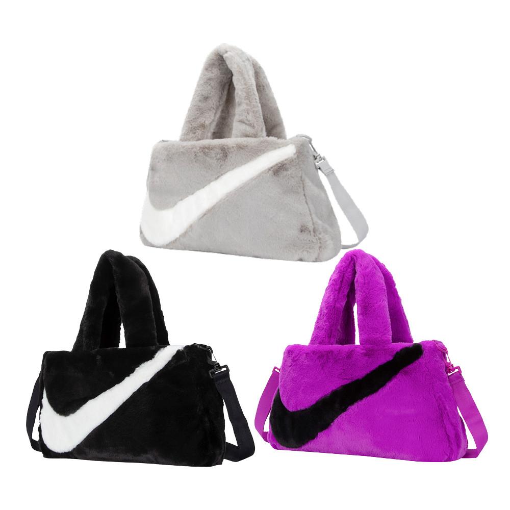 나이키 여성용 인조 퍼 토트백 크로스백 DQ5804-012