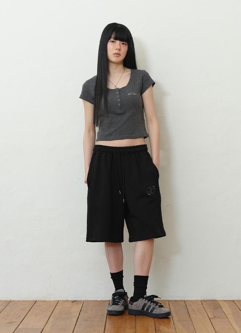 GG TRAINING BURMUDA PANTS / BLACK / 5.20 순차 발송 예정