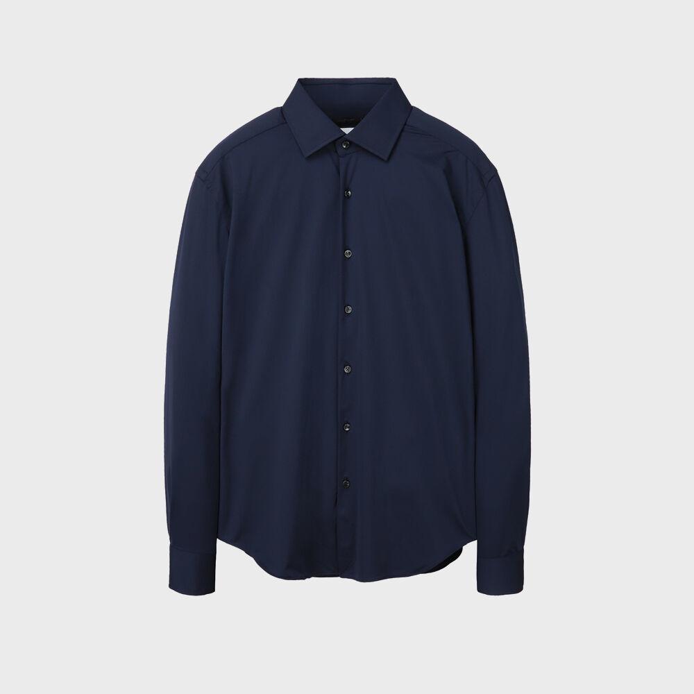 다크네이비 솔리드 셔츠 (JNSH3B503N3)