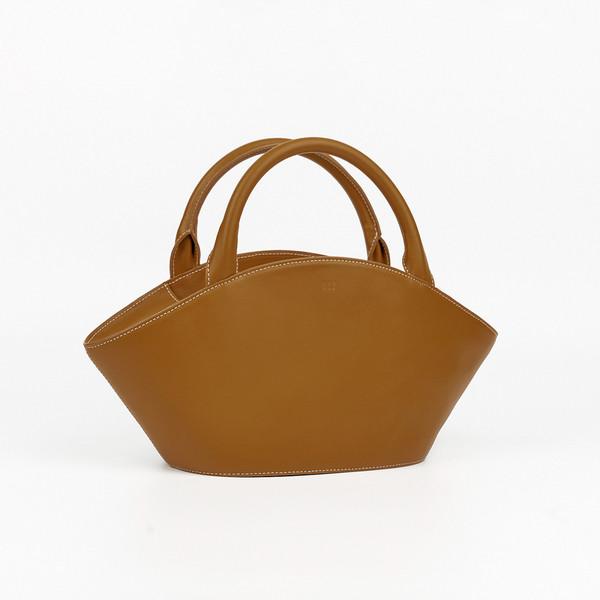 Parabola Basket Bag(Brown)
