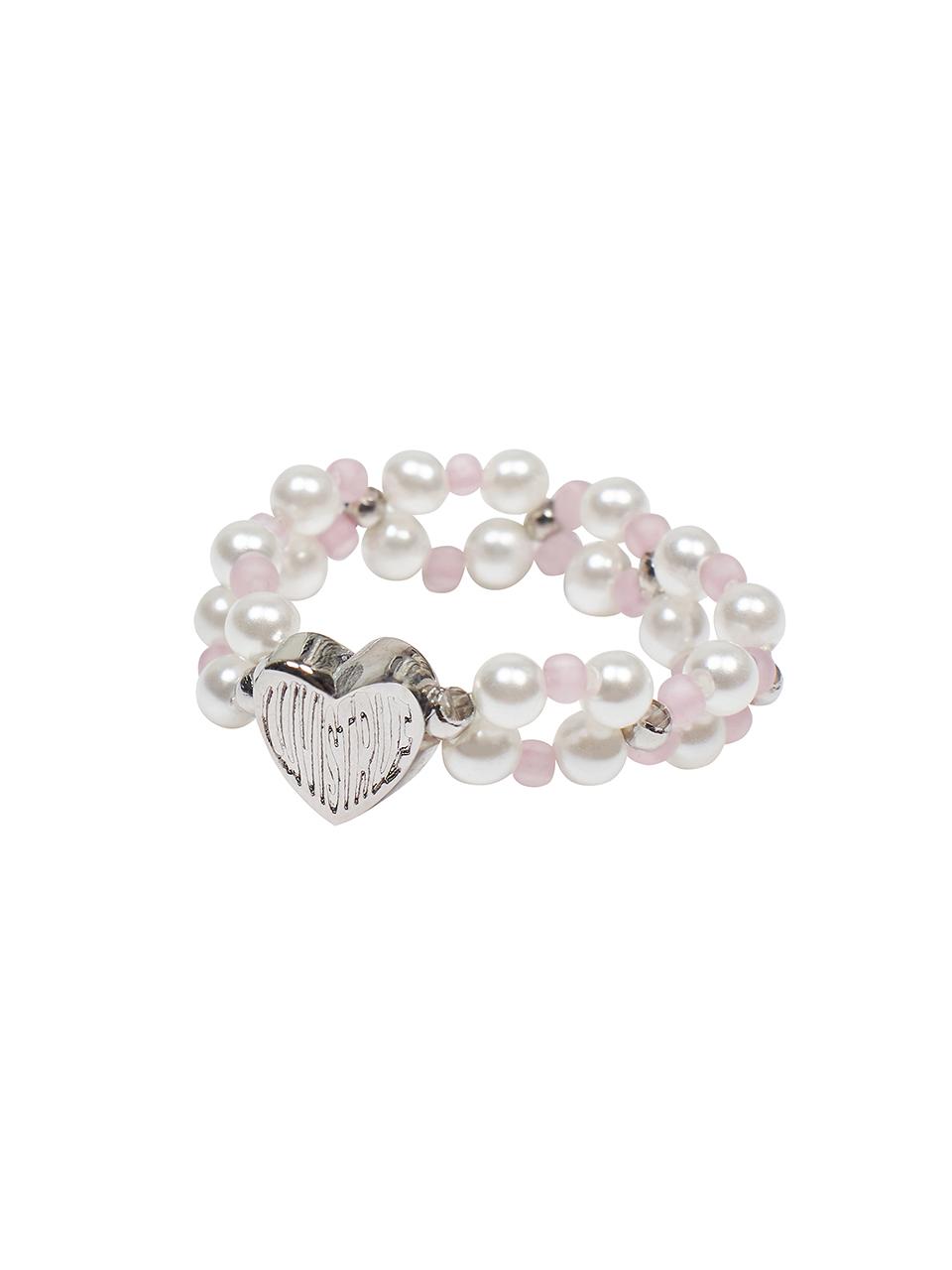 [4/25 예약배송] [NCT WISH 사쿠야착용] FS HEART RING(BABY PINK)