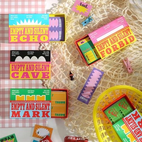 다꾸 힙한 인덱스 스티커 박스팩 30매