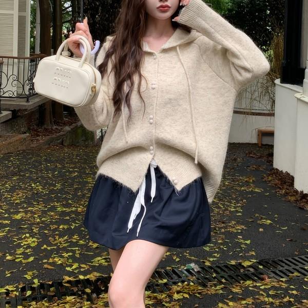 Soft Dream Knit Hoodie - 소프트 드림 니트 후드