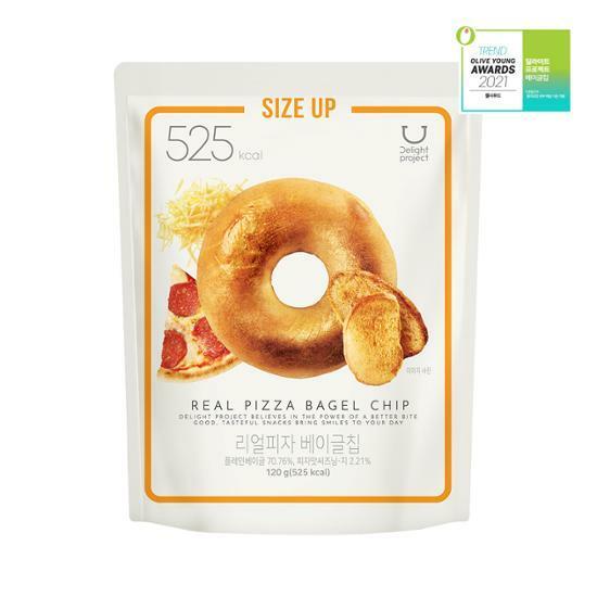딜라이트 프로젝트 리얼피자 베이글칩 120g