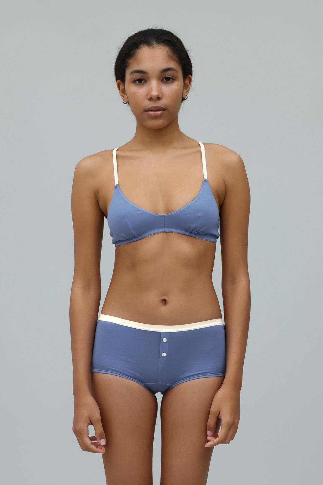 Billy Cotton Bralette - Frost