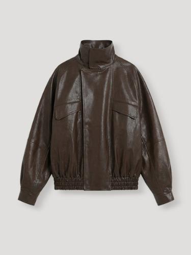 페일드 레더 자켓