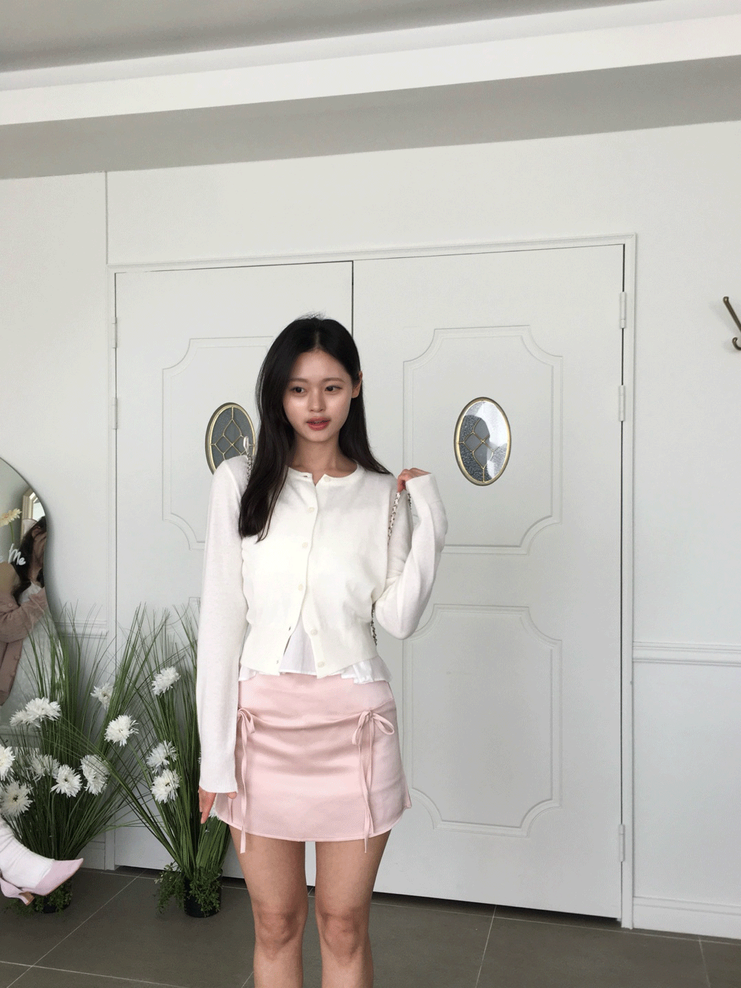 [ 당일배송 ] cashmere bunny cardigan